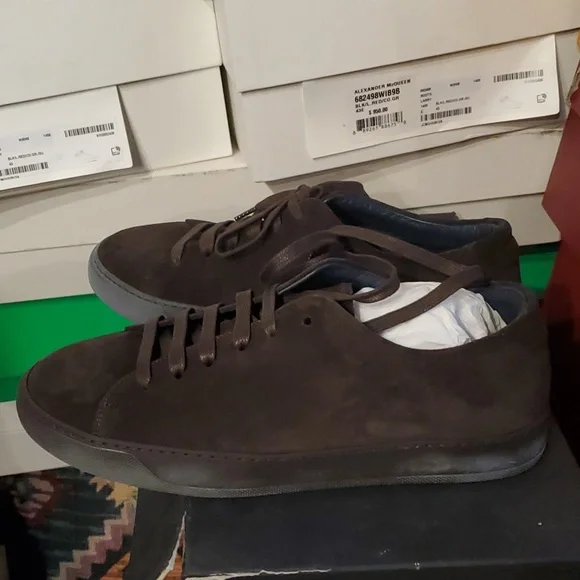 NIB $450 Andrea Zori suede sneakers Andrea Zori main image 3